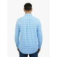 thumbnail image 3 of Chaps Men's and Big Men's Long Sleeve Classic Fit CVC Woven Shirt, Sizes S-3XL, 3 of 8