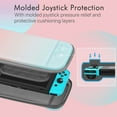thumbnail image 4 of Carrying Case for Nintendo Switch OLED Model 2021/Switch, Gradient - Kawaii Cute Portable Travel Case, Protective Storage Carry Bag, 4 of 6