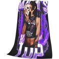 thumbnail image 3 of Couverture Légère Rhea Wrestler Ripley pour Climatiseur, Couverture King Size pour Toutes les Saisons, Couvertures Douces pour Voiture et Course 40"x30 Pouces, 3 of 5