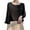 Black, variant on Inleife Womens Shirts Women's Fashion R-Neck Long Sleeve Loose Solid Color Blouse