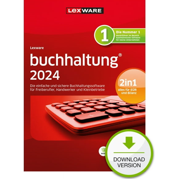 Lexware Buchhaltung 2024 - 1 Appareil, ABO - ESD-DownloadESD