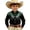 Black1, variant on Boys Western Cowboy Button-Down Shirt, Long Sleeve Floral Print Casual Top, Kids Rodeo Style Blouse(Black2,6-7 Years)