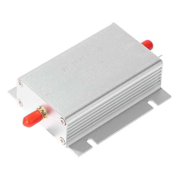 HF FM Transmisor RF Amplificador potencia 1-1000MHz 2.5W para VHF UHF Radio Ham AMP