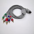thumbnail image 5 of US1-2Pc For Nintendo Wii / Wii U High Definition HD Audio Video AV Cable Cord, 5 of 9
