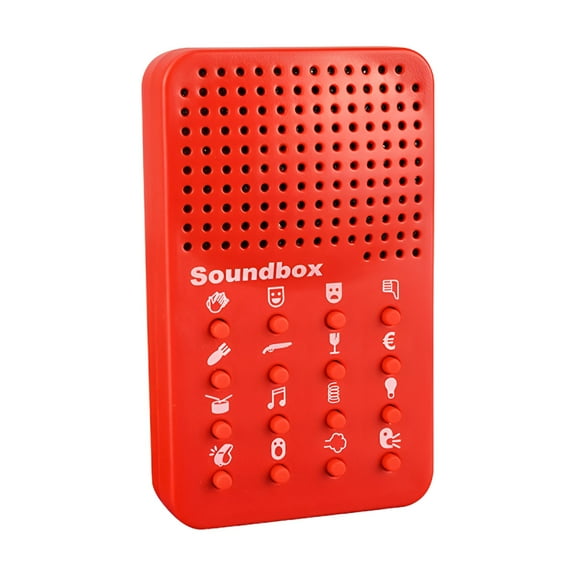 BESTSKY Sound Machine with 16 Sound Effects,Electronic Sound Maker,Prank Items Gift for Adults,Fart Noise Maker Pranks,Prankster Stuff for Adults,Funny Game Machine Red