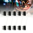 thumbnail image 4 of 10 Uds. Microinterruptor normalmente abierto, Pin largo para interruptores electrónicos, botones de consola de juegos, 4 of 12