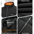 thumbnail image 5 of WEHUSE Heated Vest for Women Men, Zone-15 Lightweight Rechargeable Heating Vest for Outdoor Outerwear, 5 of 9
