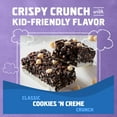 thumbnail image 6 of (3 pack) Zbar Protein Cookies 'n Creme Flavor Crispy Snack Bars, Gluten Free Protein Bars, 5ct, 6 of 18