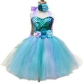 thumbnail image 5 of Tiijoy Big Girls Sleeveless Tutu Dress Birthday Party Princess Pageant Dress, Sizes 11-12, 5 of 7
