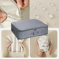 thumbnail image 1 of Sateen Quilt Down Jacket Storage Bag Compression Bag Silk Quilt Finishing Bag Down Jacket And Bedding Storage Bag B Towel Drawer Organizer Small Storage Bag Storage Bind, 1 of 3