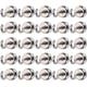 thumbnail image 1 of Ganchos magnéticos extrafuertes, imanes de neodimio de alta resistencia para colgar en interiores, gran fuerza de tracción y diseño libre de óxido para un uso versátil en la cocina, el baño y el, 1 of 5