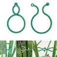 thumbnail image 2 of 50/100 Pieces Plant Support Garden Clips Trellis For Wine Grow Green Tool Stick Accessories F2J4, 2 of 6