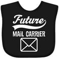 thumbnail image 3 of Inktastic Mail Carrier Future Job Boys or Girls Baby Bib, 3 of 4