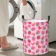 thumbnail image 5 of Fotbe Haear Strawberry Cesto de Ropa con Asas, Cesto Impermeable de Gran Capacidad, Bolsa de Lavado para Dormitorio, Cesto de Ropa con Ruedas y Asas-Small, 5 of 6