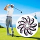 thumbnail image 4 of 10 piezas Cubierta de cabeza de hierro de golf kusrkot Golf Iron Headcover Golf Club Head Cover 4-9 AW PW Lw SW Protection W/ Negro, 4 of 8