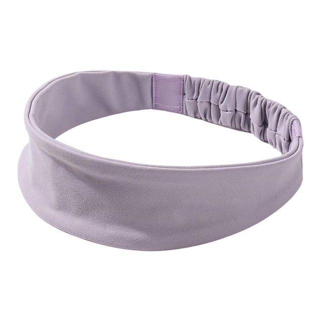 Diadema elástica Yuyangstore antideslizante ligera para sudor violeta