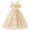 Princess Dress-Beige, variant on KkSLirnhs 13-14 Years Girls Dresses under $10.00 Princess Dresses for Girls Kids Dress Girls Sleeveless Shoulder Princess Dress Flower Mesh Polka Dress Pink
