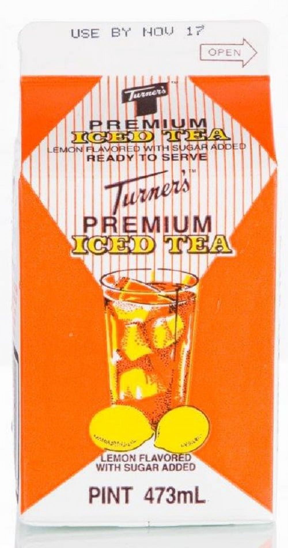 Turner's Premium Iced Tea, 16 oz