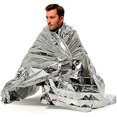 thumbnail image 2 of First Aid Blanket, Double Sided Survival Blanket Aluminum Foil Reusable Emergency Rescue Blanket First Aid Foil Blanket(multiple Available), 2 of 5
