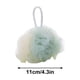 thumbnail image 3 of Esponja de baño espumosa bicolor • Esfoliante suave para el cuerpo • Flor de baño de 11 cm con lazo colgante, 3 of 5