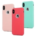thumbnail image 2 of Matte Silicone Candy Cover For iPhone X Xr Xs Max 12 mini 11 Pro Max 6 6S 7 8 Plus SE 2020 Flexible Gel Phone Protector Cases, 2 of 5