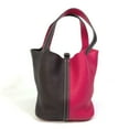 thumbnail image 1 of Pre-Owned HERMES Picotin Lock 22mm Kazak Tote Bag, Two-Tone Handbag, Taurillon... (Good), 1 of 15