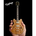 thumbnail image 5 of Epiphone 1965 Casino Revolution Natural 10 Inch Miniature Guitar Replica, 5 of 5