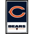 thumbnail image 1 of NFL Chicago Bears - Logo 21 Wall Poster, 22.375" x 34" Framed, 1 of 4
