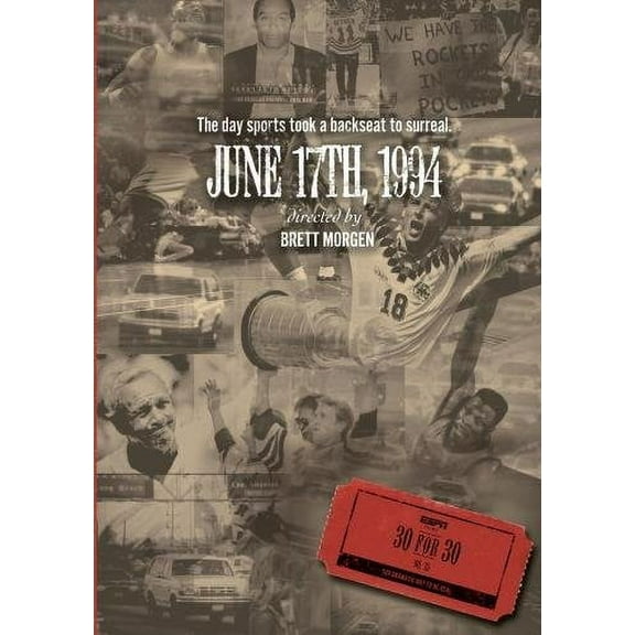 Espn Films 30 for 30: June 17th 1994 (DVD), Team Marketing, Documentary