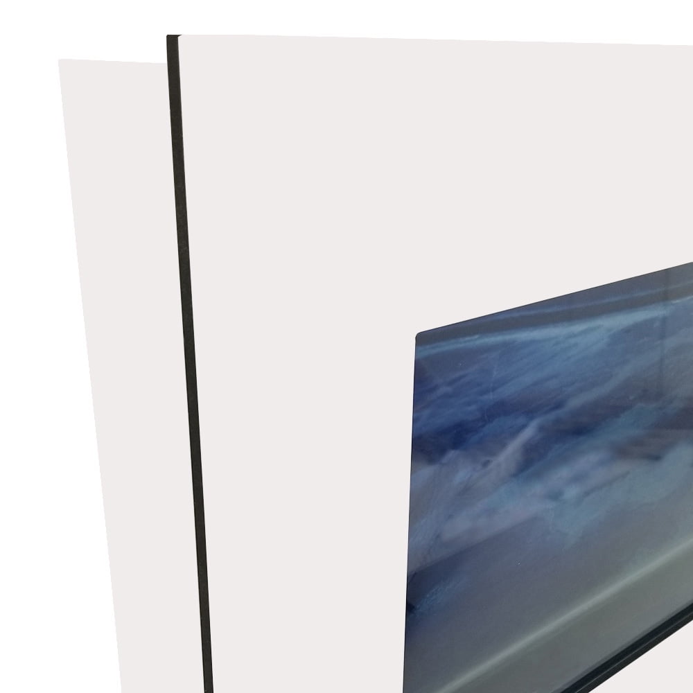 Aussie Aquariums 2.0 Wall Mounted Aquarium - Skyline - Matte White