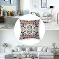 thumbnail image 5 of Ullo0ord Throw Pillow Covers Persian Carpet Double Sided Pattern Soft Pillow Case Cushion Cover Pillowcase for Couch Sofa Bed Decorative(Blue), 5 of 7