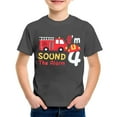 thumbnail image 3 of WOYY Toddler Boys Graphic T Shirt Short Sleeves Crew Neck T-Shirt Summer Casual Tshirt, 3 of 3