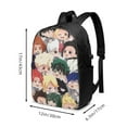 thumbnail image 3 of My Hero Academia Laptop Backpack, Anime Daypack Backpack For School College, Extra Large Travel Backpack, Computer Backpack With Usb Port, 17*12*6.5 Inch Book Bag, 3 of 9
