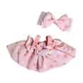 thumbnail image 3 of Falda con tirantes para muñeca de peluche, ropa de juego de simulación, falda con tirantes para muñeca de 7,87'' Rosa, 3 of 9