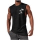 thumbnail image 1 of Hombres Sudadera Casual Cuello Redondo Tanque Deportivo sin Mangas, 1 of 3