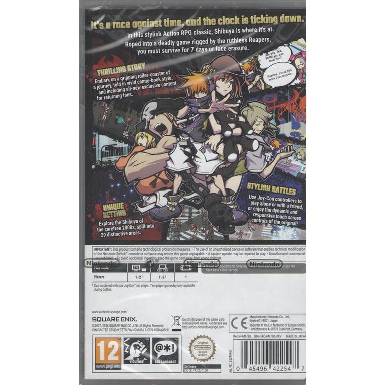 The World Ends With You- Final Remix - Nintendo Switch - Walmart.com