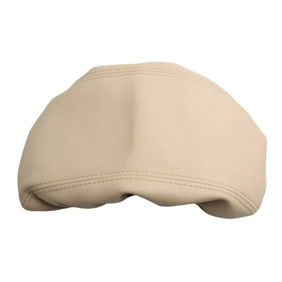 Beige Tan Microfiber Leather Console Lid Armrest Cover for Hyundai Sonata 2015-2019 Center Console Cover Replacement