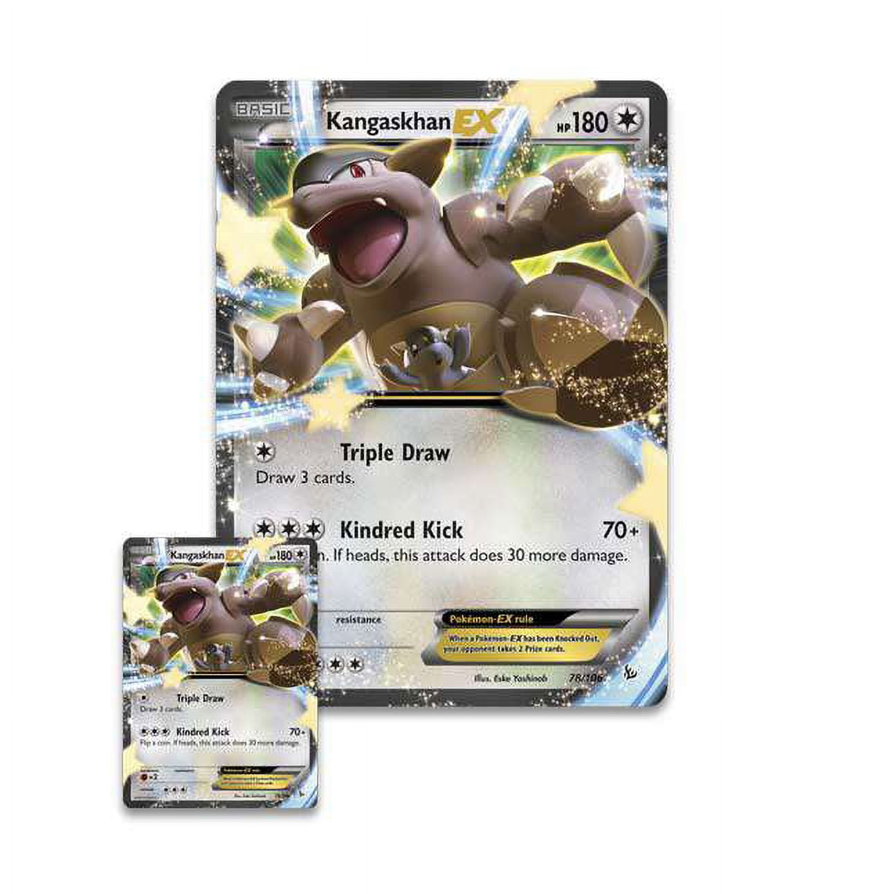 Pokemon Gold Metal Custom Card Kangaskhan GX: The Proud Parent The  Perfect Gift For A Loved One! - Card Games, Facebook Marketplace