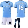 thumbnail image 1 of Manchester City Home Football Shirt Set with Socks for Kids & Adults 2024-2025 No. 16 RODRIGO No. 16 RODRIGO No. 16 RODRIGO No.16 RODRIGO, 1 of 2