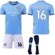 thumbnail image 1 of Manchester City Home Kids & Adult Football Shirt Set with Socks 2024-2025 No. 16 RODRIGO No. 16 RODRIGO XXL, 1 of 2