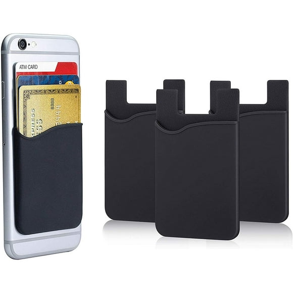 Lenfech Set de 3 Tarjeteros para Celular. Cartera para Celular Lenfech Tarjeteros para Celular