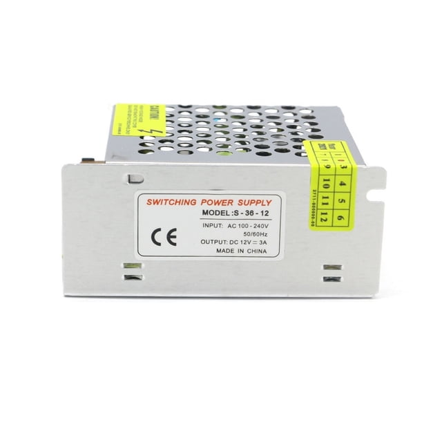 Alimentation de Commutation Universelle à Régulation, Commutation CC vers 12V 60W 100W 120W 150W 360W 500W 600W 1000W, Sûre et Stable