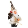 thumbnail image 2 of Christmas Santa Claus Toys Home Decor Party Decoration Standing Doll, 2 of 5