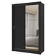 thumbnail image 1 of Ropero Closet Madesa Vivare 2 Puertas 1 Espejo Color Negro 1, 1 of 10