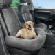 thumbnail image 1 of Asiento para auto para perro MagicFox 51 x 51 cm, suave, lavable, gris, 1 of 7