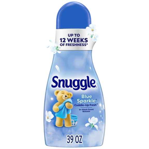 Snuggle Blue Sparkle Cuddle-Up Fresh Scent Booster, 39 Ounce