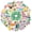 2A-35pcs, variant on 35pcs-70pcs Cute Animal Stickers Space Children Stickers Cartoon Kids Stickers for Phone Laptop Guitar