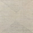 thumbnail image 1 of Ahgly Company Machine Washable Indoor Square Industrial Modern Dark Almond Brown Area Rugs, 6' Square, 1 of 7