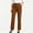Brown women high waisted pants with pockets a1, variant on Usloyux Women's Straight Leg High Waisted Trousers with Pockets Regular Fit Long Pants Office Business Casual Work Bottoms Elegant Daily Wear, Black S