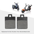 thumbnail image 2 of ATV Disc Brake Pad Set Compatible with 50cc 70cc 90cc 110cc 125cc Off-Road Vehicle Rear Brake Pad Set Universal ATV Moped Scooter, 2 of 4